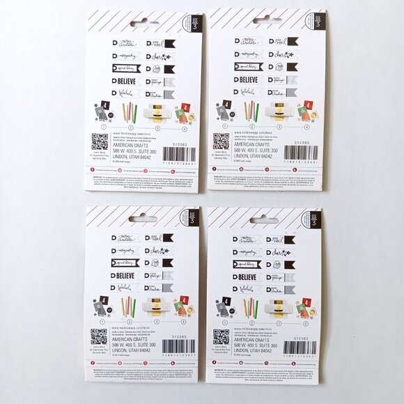 Lot of 8 Heidi Swapp American Crafts Minc Christmas/Holiday Items - Picture 5 of 8